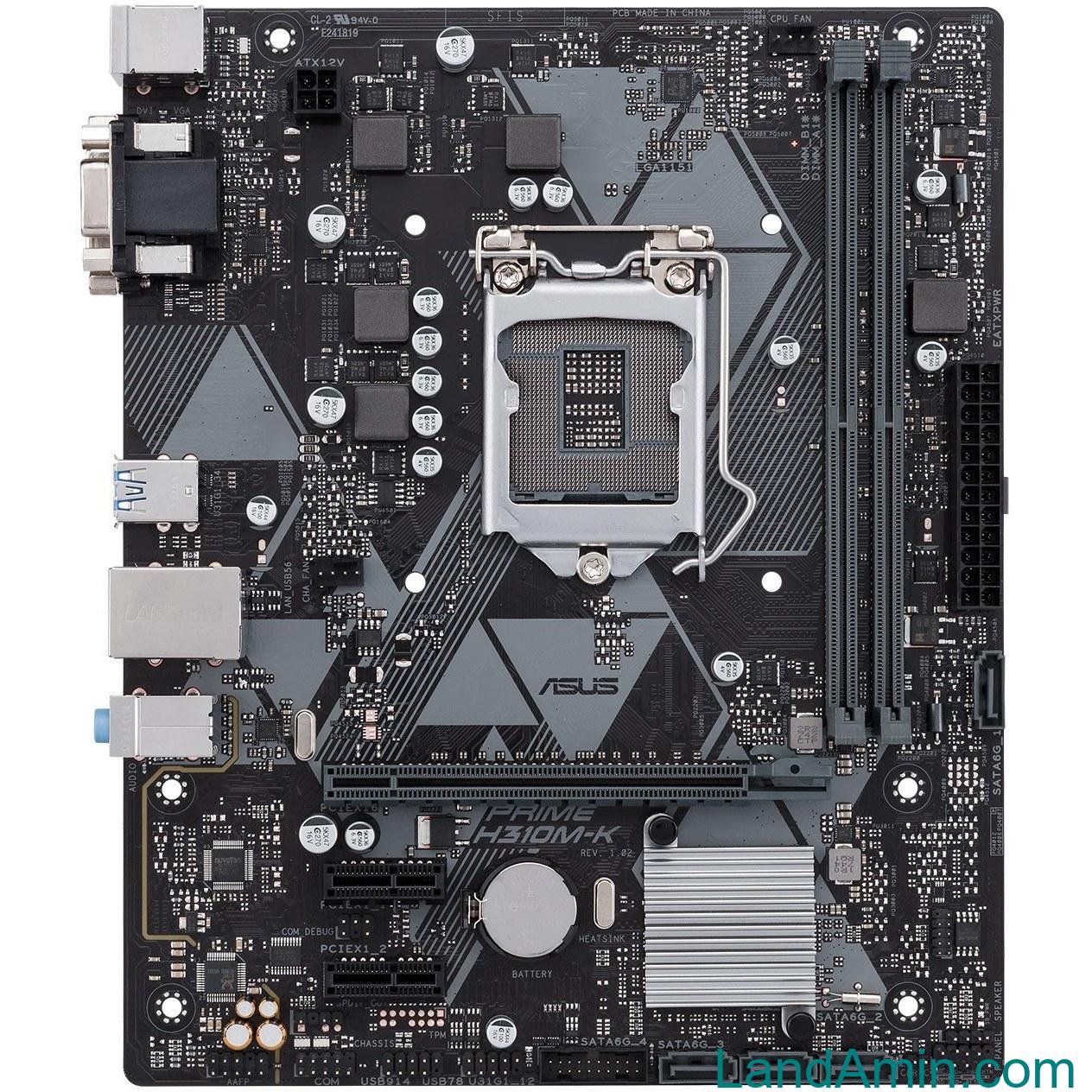 مادربرد ایسوس مدل PRIME H310M-K DDR4